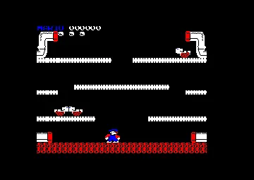 Mario Bros (UK) (1987) screen shot game playing